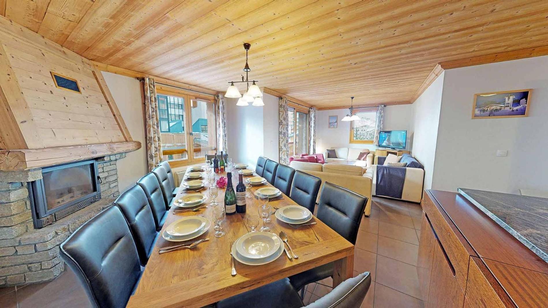 Charming Chalet With View On Mont Blanc Peisey-Nancroix Ngoại thất bức ảnh